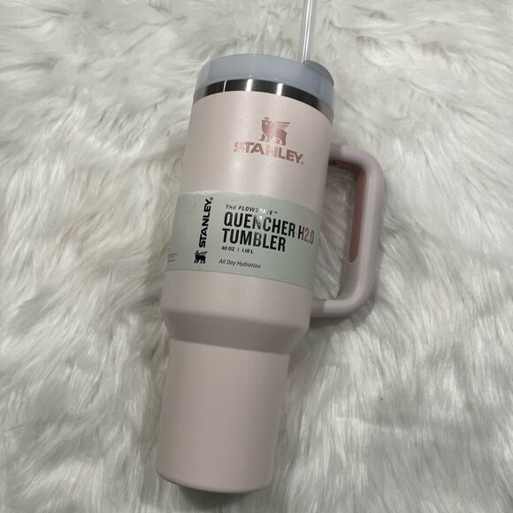 Stanley Other - NWT Stanley Flowstate Adventure Quencher H2.0 Travel Tumbler 40 Oz Rose Quartz